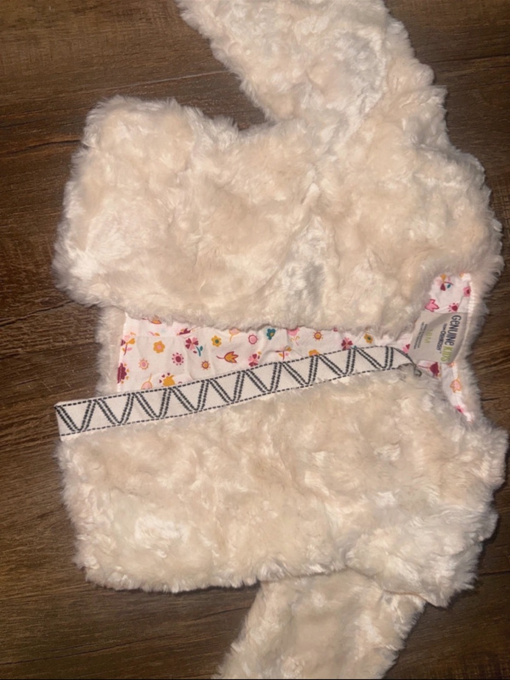Baby girl faux fur coat